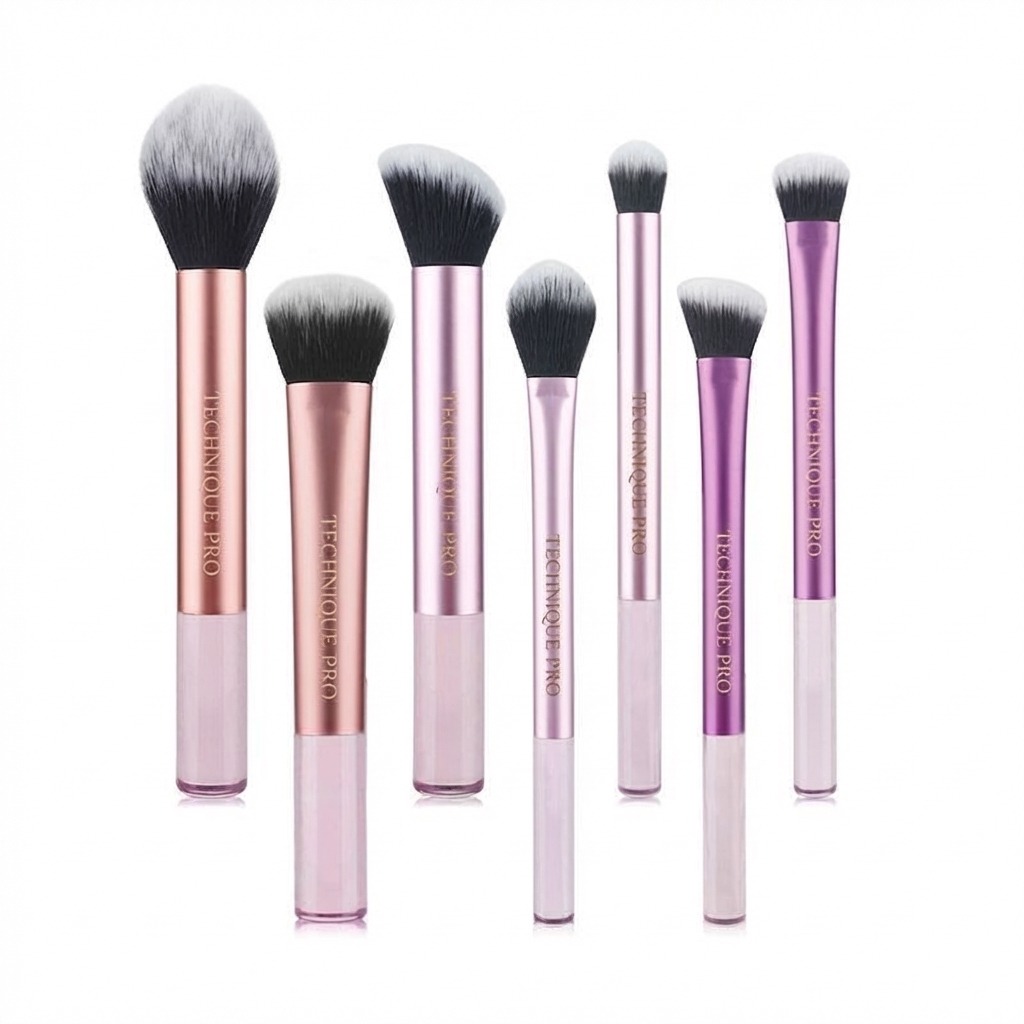 Technique PRO Glam Makeup Brush Set - 7 pcs
